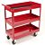Gereedschapswagen rood (open)