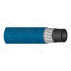 1SC Hogedrukslang op maat | 1/4 inch blauw