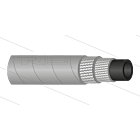 2SC Hogedrukslang op maat | 3/8 inch grijs