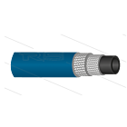 2SC Glad Hogedrukslang op maat | 3/8 inch blauw