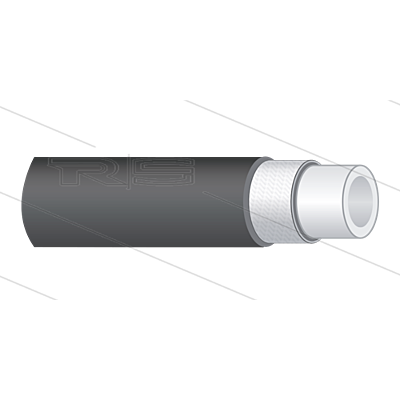 Titan-Slide Hogedrukslang op maat | 1/4 inch zwart