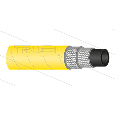 Diervetbestendige Hogedrukslang per meter 5/16 inch geel